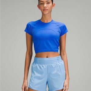 Lululemon swiftly tech cropped short sleeve shirt 2.0